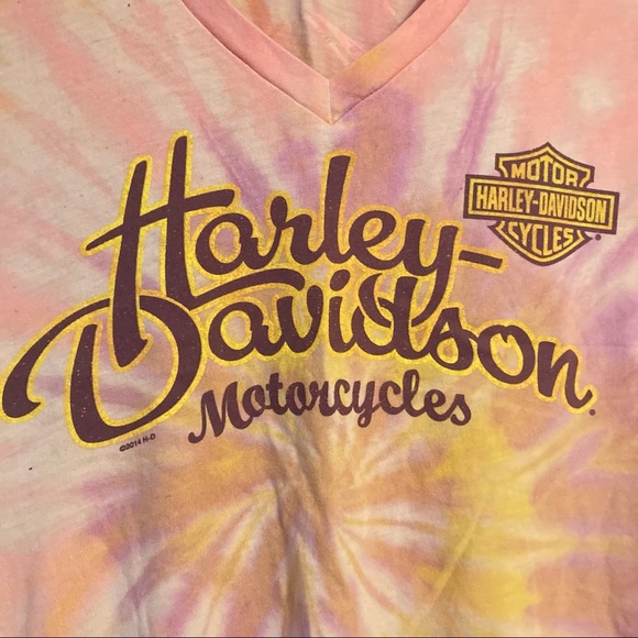 Harley Davidson Tie Dye T shirt - Picture 3 of 6